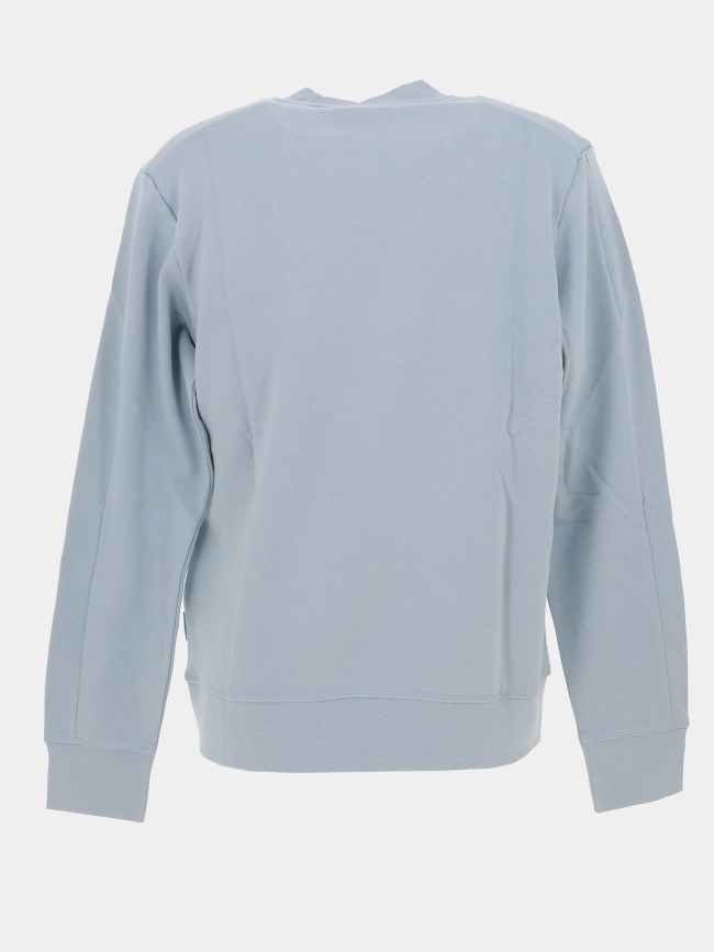 Sweat col rond logo relief jcopacer bleu homme - Jack & Jones
