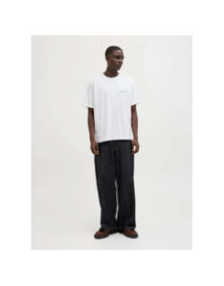 T-shirt à manches courtes jorsplit blanc homme - Jack & Jones