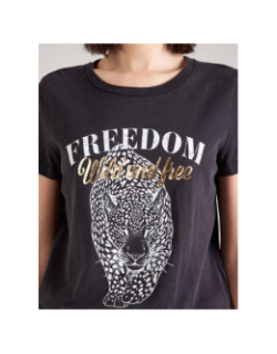 T-shirt à manches courtes vmvasta noir femme - Vero Moda