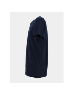 T-shirt à manches courtes patchsurfeuse bleu marine homme - Pullin