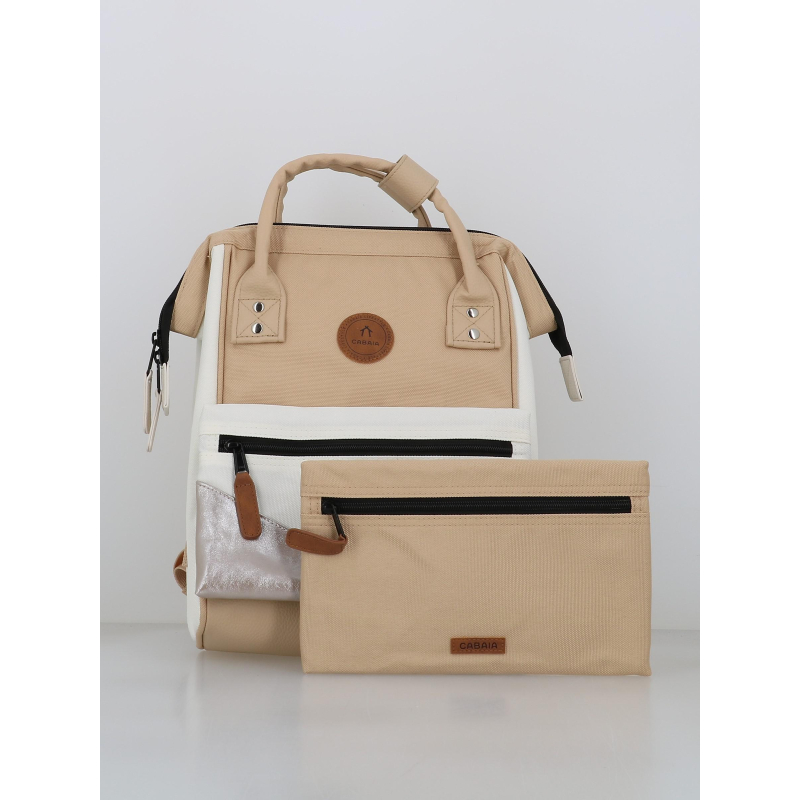 Sac à dos adventurer medium arcachon beige - Cabaïa