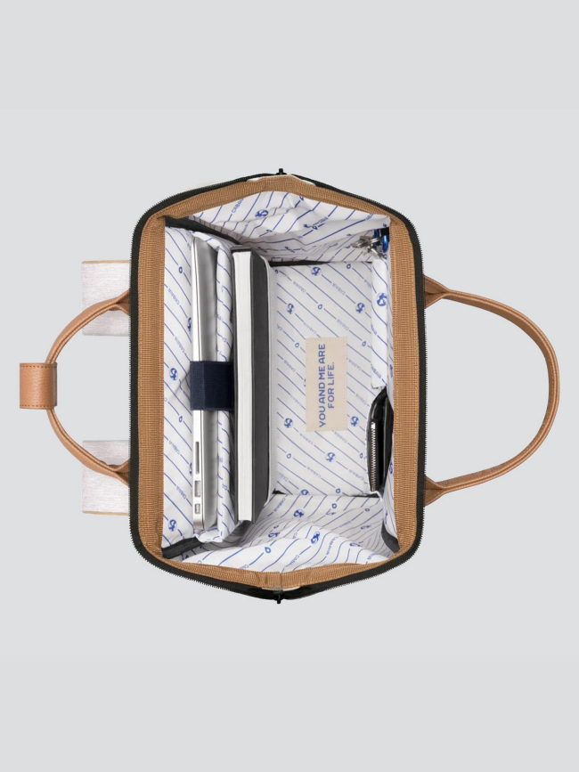 Sac à dos adventurer large arequipa beige - CabaÏa