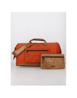 Sac de voyage duffle adventurer bogota orange - Cabaïa