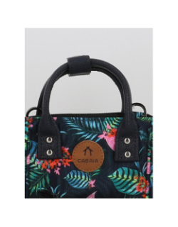 Sac bandoulière nano adventurer oran bleu marine femme - Cabaïa