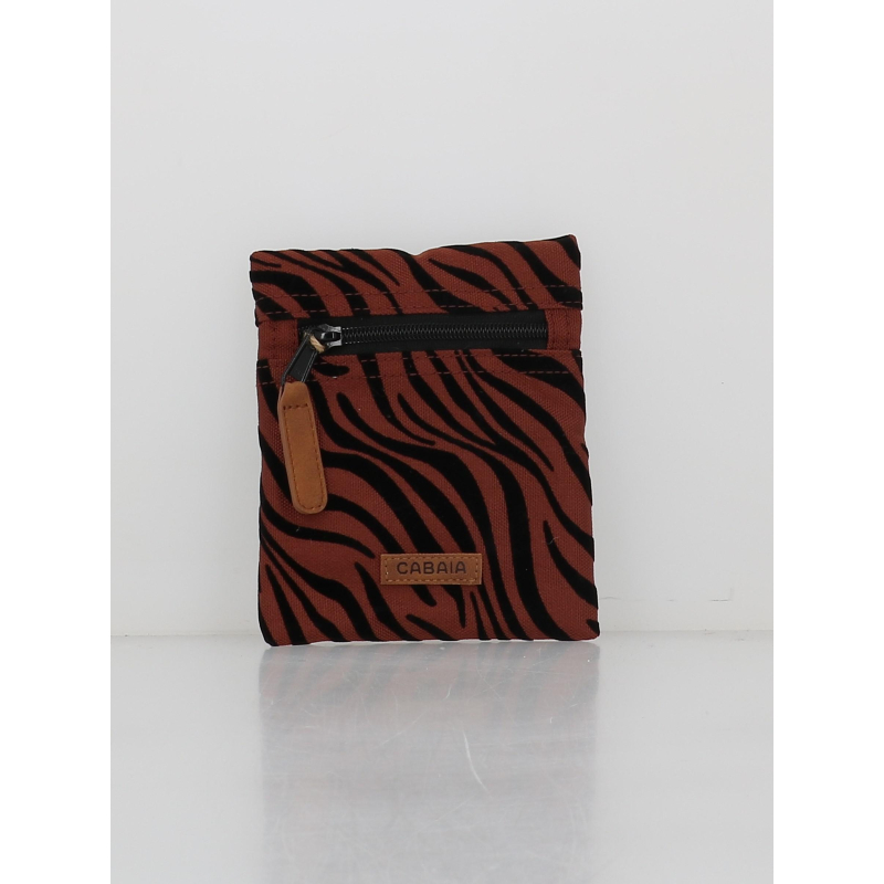 Pochette latérale kings valley marron - Cabaïa