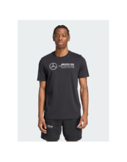 T-shirt à manches courtes mercedes gp noir homme - Adidas