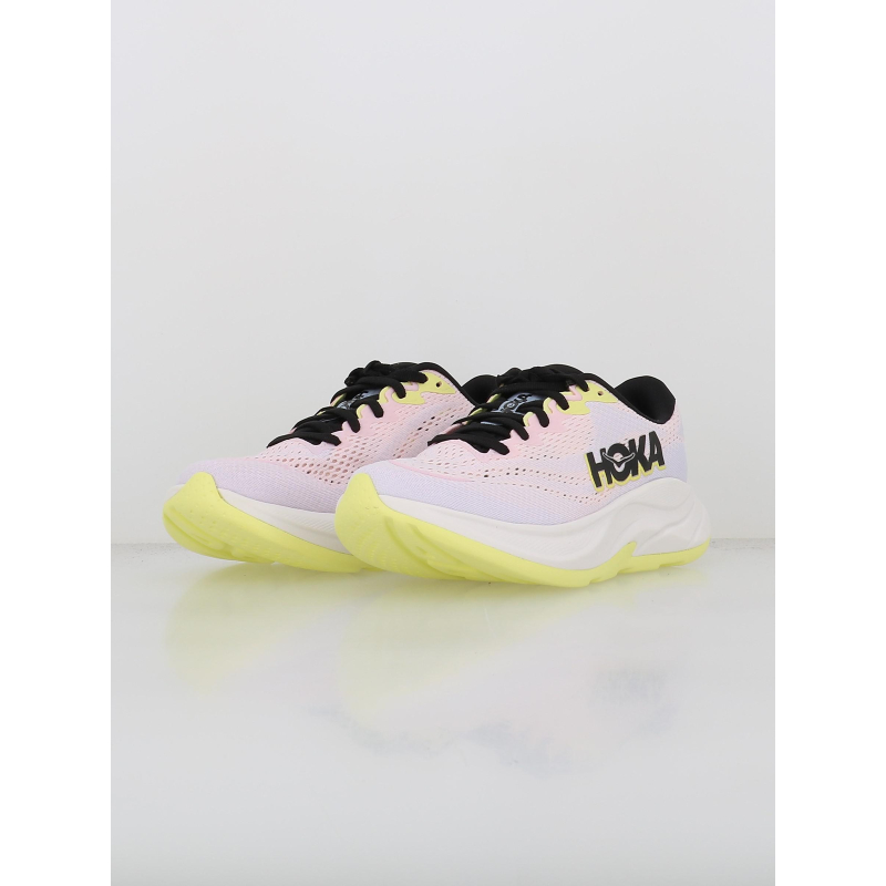 Hoka Femme Hoka Jaune Chaussures De Running Rincon Rose Jaune