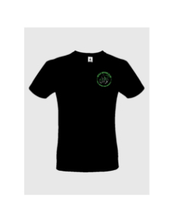 T-shirt Veyle boxing club sérigraphie coeur - Noir Vert Kick