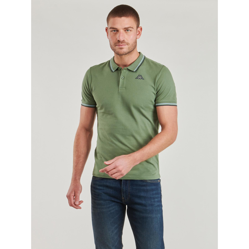 Polo slim fit ezio 2 vert homme - Kappa