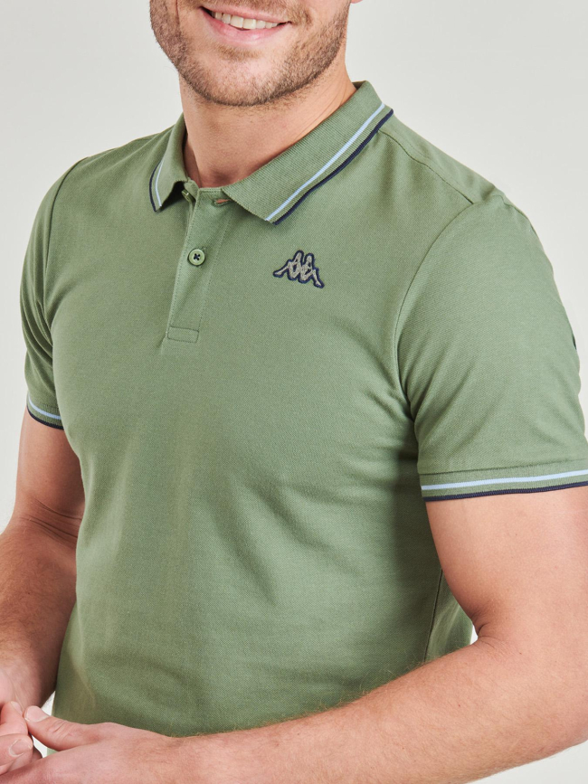 Polo slim fit ezio 2 vert homme - Kappa
