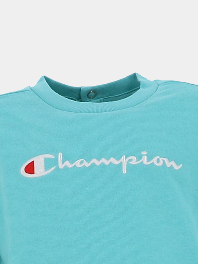Ensemble de survêtement crewneck bleu bébé - Champion