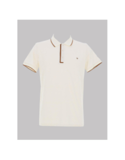 Polo à manches courtes gibson écru homme - Benson & Cherry