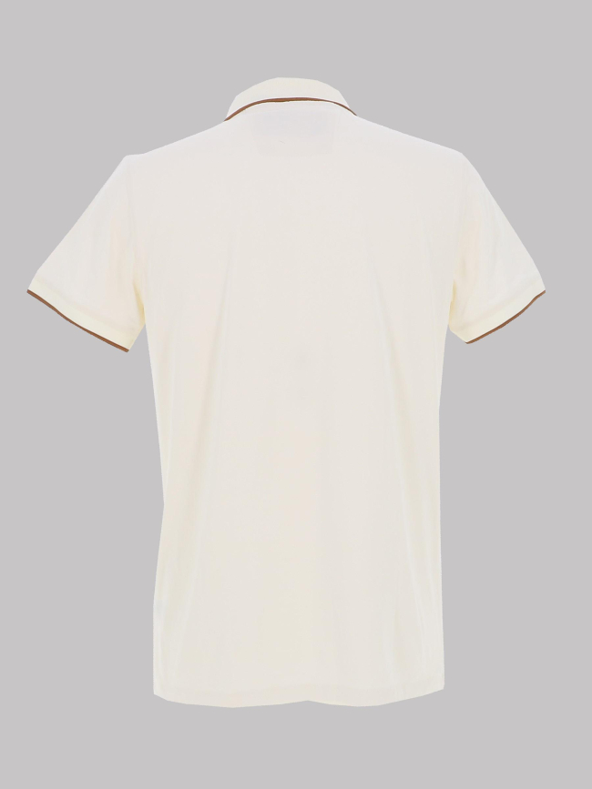 Polo à manches courtes gibson écru homme - Benson & Cherry