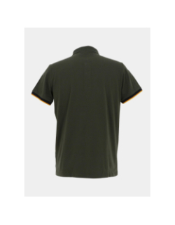 Polo stretch mc gracht kaki homme - Benson & Cherry