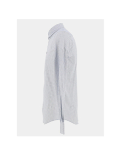 Chemise à motif lehan blanc homme - Benson & Cherry