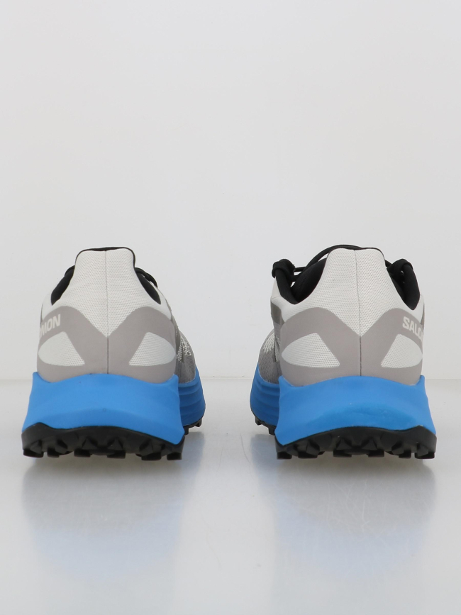 Chaussures de trail ultra flow gris bleu homme - Salomon