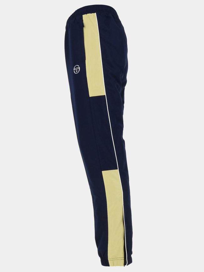 Pantalon jogging abita bleu jaune homme - Sergio Tacchini