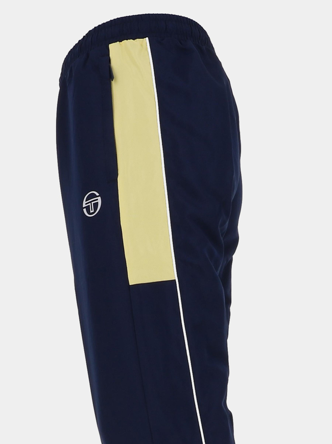 Pantalon jogging abita bleu jaune homme - Sergio Tacchini