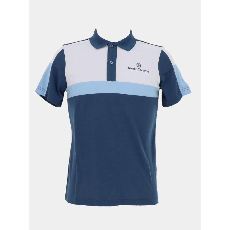 Polo manches courtes alata bleu marine homme - Sergio Tacchini