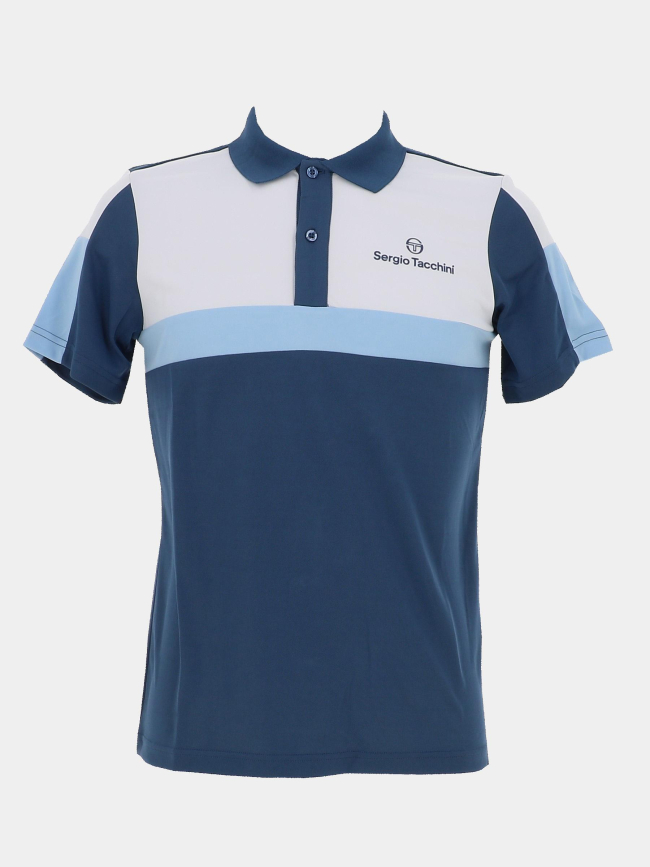 Polo manches courtes alata bleu marine homme - Sergio Tacchini