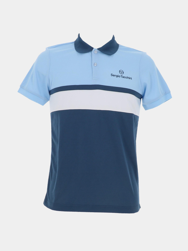 Polo à manches courtes elfetta bleu homme - Sergio Tacchini