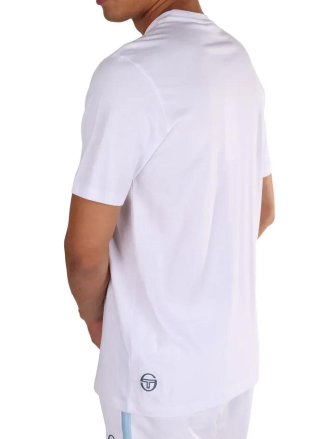 T-shirt à manches courtes lared blanc homme - Sergio Tacchini