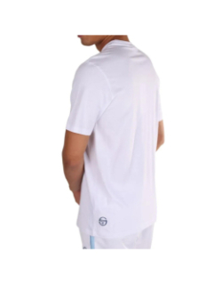T-shirt à manches courtes lared blanc homme - Sergio Tacchini