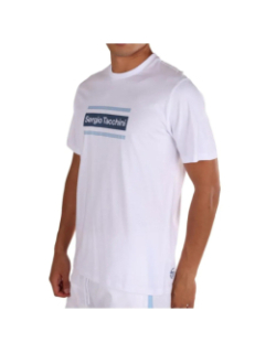 T-shirt à manches courtes lared blanc homme - Sergio Tacchini