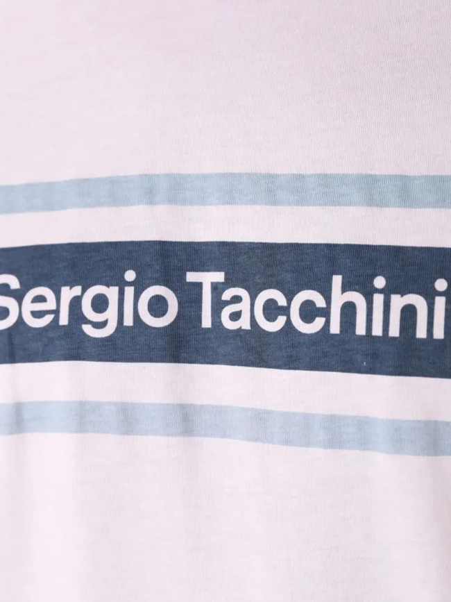 T-shirt à manches courtes lared blanc homme - Sergio Tacchini
