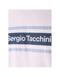 T-shirt à manches courtes lared blanc homme - Sergio Tacchini