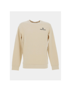 Sweat à col rond nawala écru homme - Sergio Tacchini