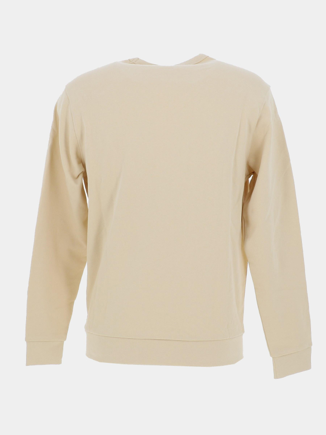 Sweat à col rond nawala écru homme - Sergio Tacchini