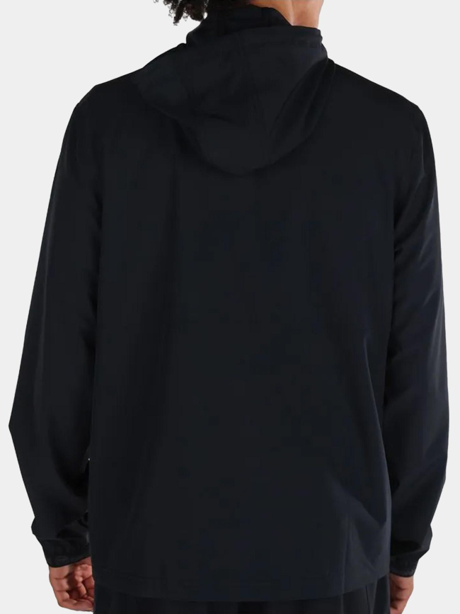 Veste de sport à capuche pelle noir homme - Sergio Tacchini