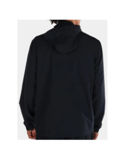 Veste de sport à capuche pelle noir homme - Sergio Tacchini