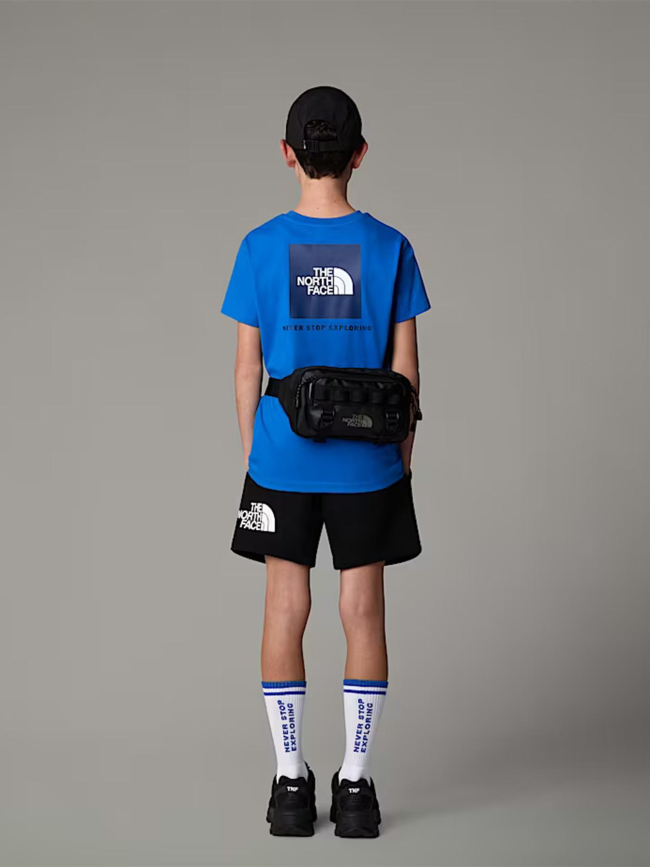T-shirt box nse bleu garçon - The North Face