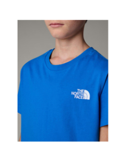 T-shirt box nse bleu garçon - The North Face