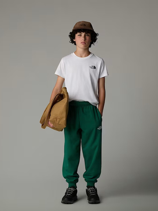 T-shirt mc simple dome blanc enfant - The North Face