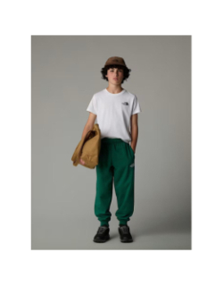 T-shirt mc simple dome blanc enfant - The North Face