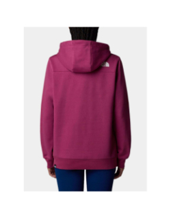 Sweat à capuche simple dome violet femme - The North Face