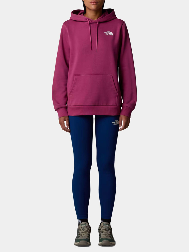 Sweat à capuche simple dome violet femme - The North Face