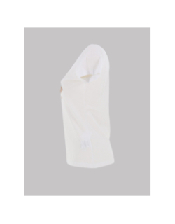 T-shirt logo à sequins blanc femme - Salsa