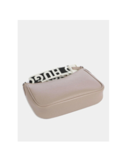 Sac bandoulière bel crossbody beige femme - Hugo