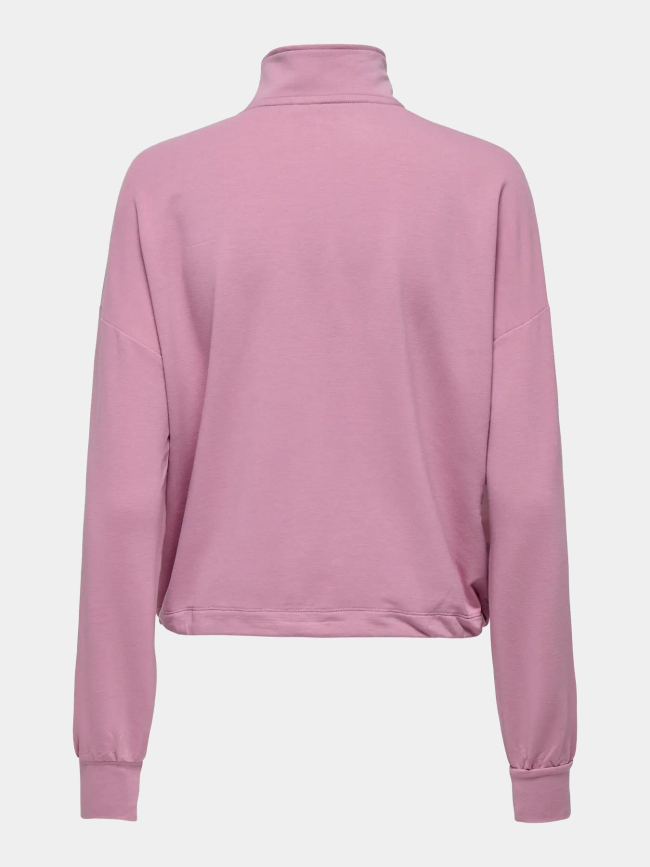 Veste de sport zippée onpfrei life rose femme - Only