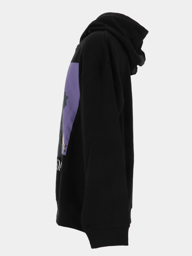 Sweat à capuche mercredi danse noir fille - Name It