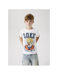 T-shirt à manches courtes dbz goku ssj blanc garçon - Name It
