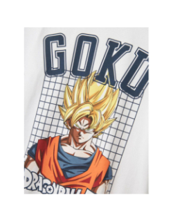 T-shirt à manches courtes dbz goku ssj blanc garçon - Name It
