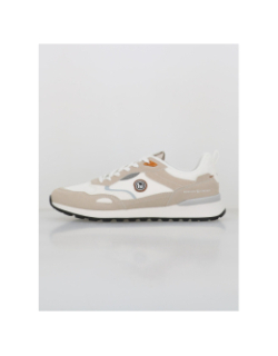 Baskets dielle blanc beige homme - Benson & Cherry