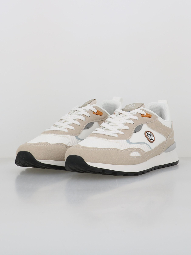 Baskets dielle blanc beige homme - Benson & Cherry