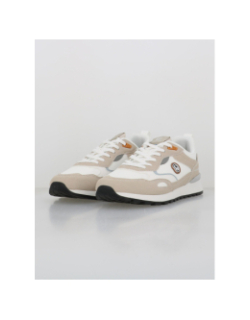 Baskets dielle blanc beige homme - Benson & Cherry