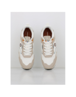 Baskets dielle blanc beige homme - Benson & Cherry